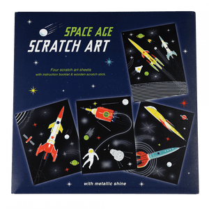 Scratch art - Space Age