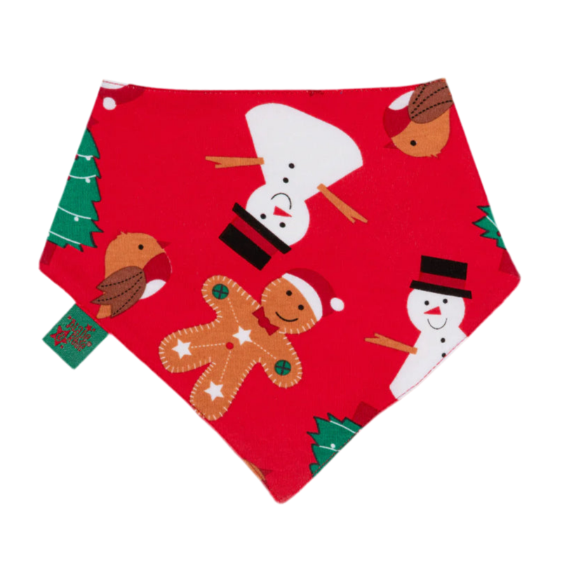 Snowman Bib