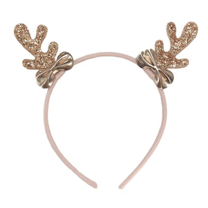 Rose Gold Reindeer Headband
