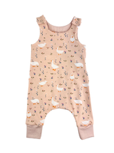 Load image into Gallery viewer, Pink Goose Romper