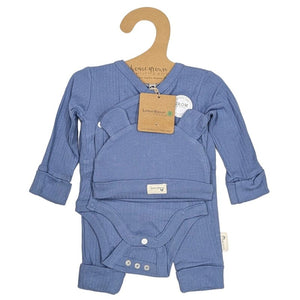 Blue Baby Organic Outfit Set