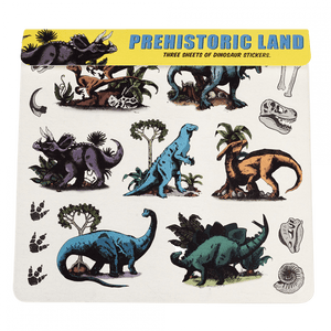 Prehistoric Land Stickers (3 Sheets)