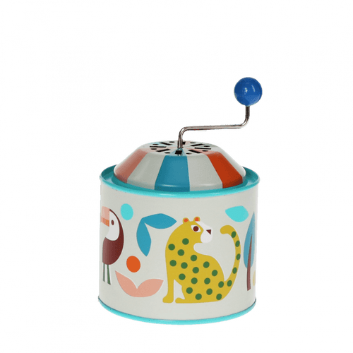 Wild Wonders Winding Tin and Music Box