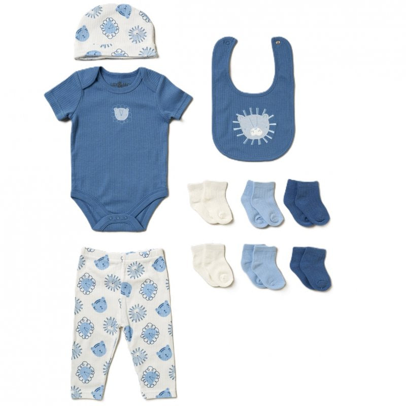 Boys 10 piece gift set lion