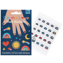 Load image into Gallery viewer, Cosmic Love Nail Stickers