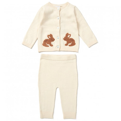 BABY BUNNY KNITTED 2 PIECE OUTFIT