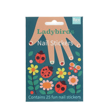 Load image into Gallery viewer, Ladybird Nail Stickers