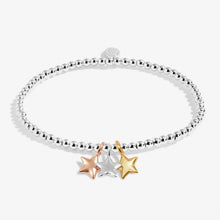 Load image into Gallery viewer, Kids&#39; A Little &#39;Three Wishes&#39; Bracelet In Silver, Gold &amp; Rose Gold Plating