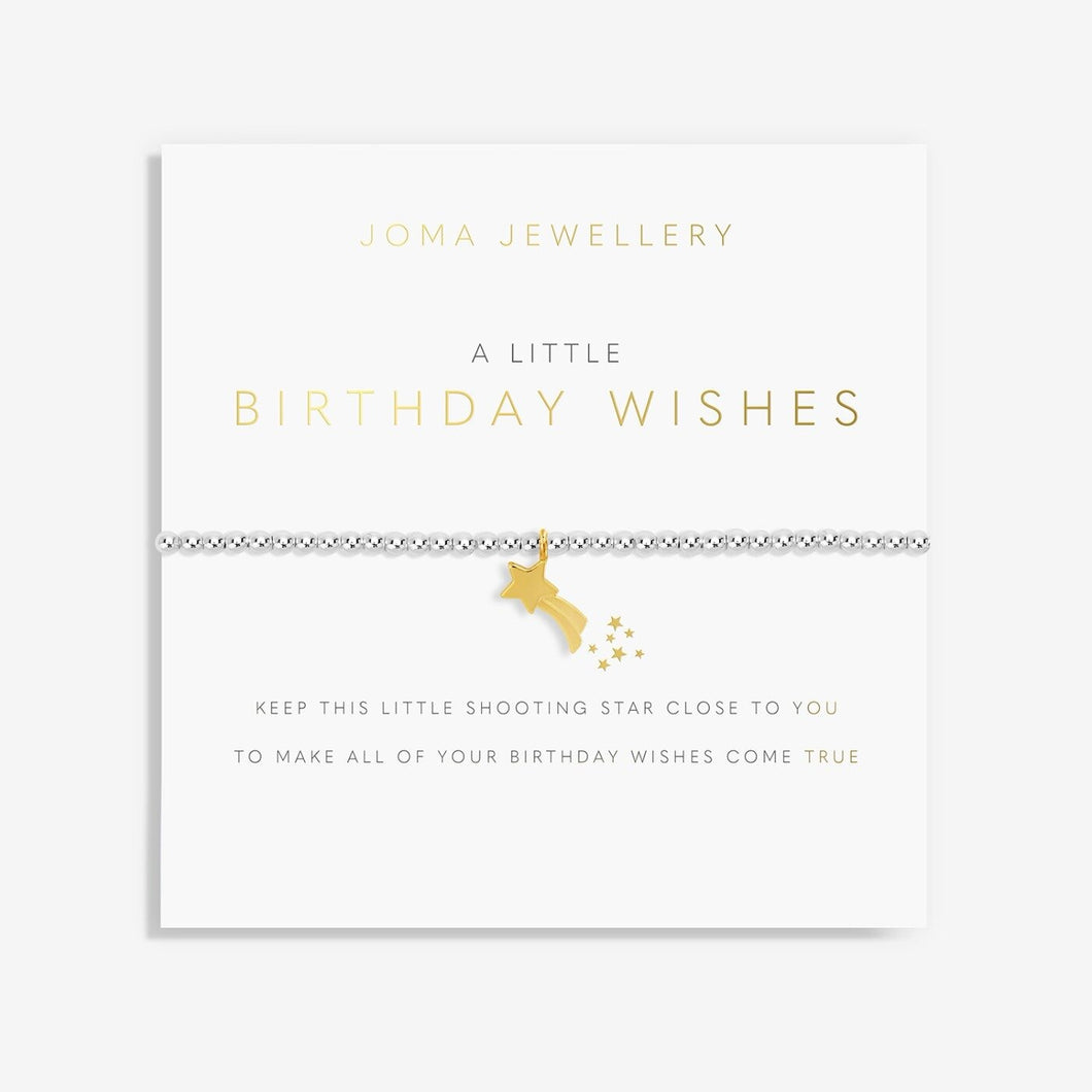 Children's A Little 'Birthday Wishes' Bracelet