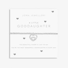 Load image into Gallery viewer, Children&#39;s A Little &#39;Goddaughter&#39; Bracelet