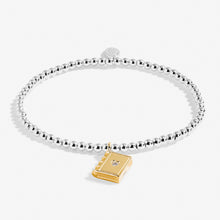 Load image into Gallery viewer, Kids&#39; A Little &#39;Off To School&#39; Bracelet In Silver And Gold Plating