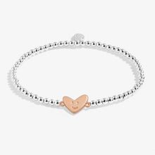 Load image into Gallery viewer, Kids&#39; A Little &#39;Smile&#39; Bracelet In Silver And Rose Gold Plating