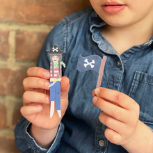 Load image into Gallery viewer, Make Your Own Peg Doll - Pirate