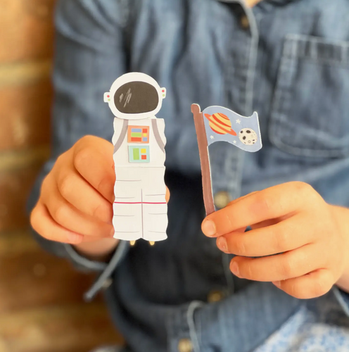 Make Your Own Astronaut Peg Doll