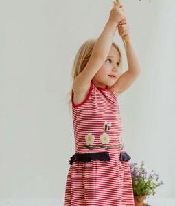 BUSY BEE FRILL DRESS