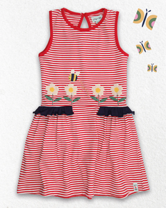 BUSY BEE FRILL DRESS