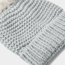 Load image into Gallery viewer, Grey Knitted Baby Hat