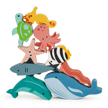 Load image into Gallery viewer, Wooden Toy Happy Stacking Ocean For Kids