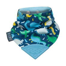 Load image into Gallery viewer, Neckerchew Teething Dribble Bib - Dino