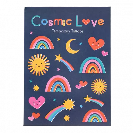 Cosmic Love Temporary Tattoos