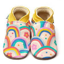 Iris Retro Rainbow Handmade Leather Shoes