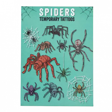 Spiders Temporary Tattoos