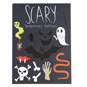 Scary Temporary Tattoos