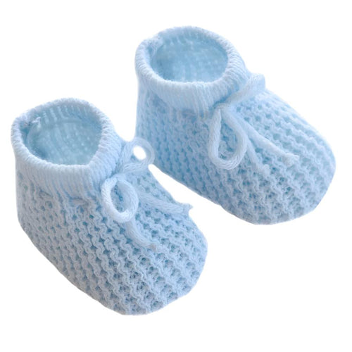 Blue Baby Booties