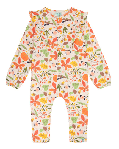 PUMPKIN PRINT PLAYSUIT