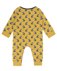 BADGER PRINT SLEEPSUIT