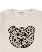 Load image into Gallery viewer, ANIMAL JACQUARD APPLIQUE BEAR TOP