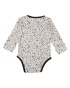 SCATTER DOT KIMONO BODYSUIT