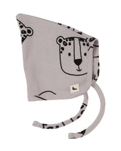 Load image into Gallery viewer, SNOW LEOPARD BONNET