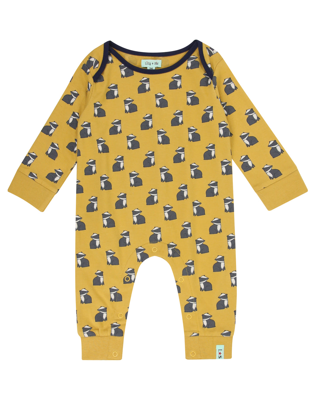 BADGER PRINT SLEEPSUIT